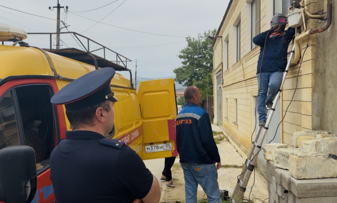В Буйнакске проведены рейдовые мероприятия по безопасному газопотреблению 
