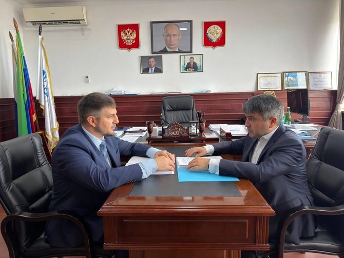 Глава Табасаранского района встретился с директором «Газпром межрегионгаз Махачкала»